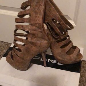 Brown heels